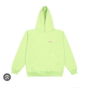 Madhappy x Jon & Vinnys Hoodie sold our collectors item. Lime green. Size small.
